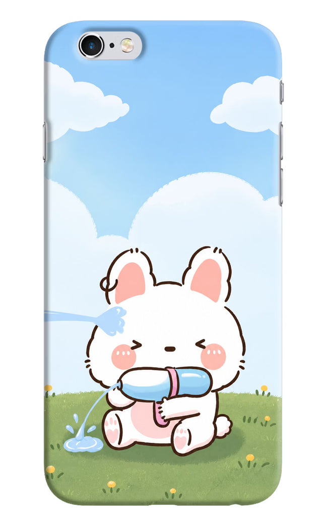 Bunny Treat iPhone 6/6s Hard Case Back Cover by Casekaro