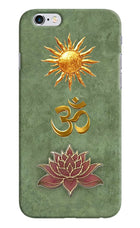 Om & Lotus iPhone 6/6s Back Cover