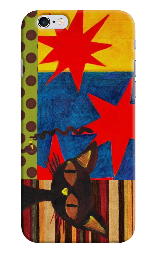 Pop Cat iPhone 6/6s Hard Case Back Cover by Casekaro