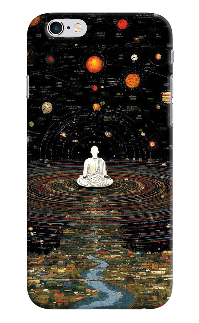 Space Monk iPhone 6/6s Hard Case Back Cover by Casekaro