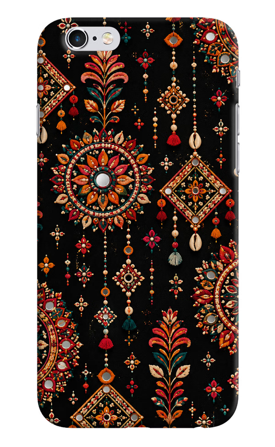 Boho Noir iPhone 6/6s Back Cover, Hard case