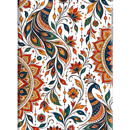 White Mayura iPhone 6/6s Back Cover
