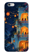 Balcony Glow iPhone 6/6s Hard Case Back Cover by Casekaro