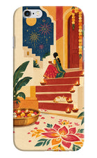 Diwali Rangoli iPhone 6/6s Hard Case Back Cover by Casekaro