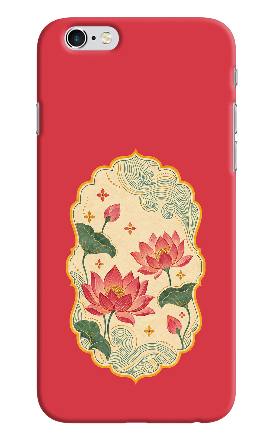 Pink Lotus iPhone 6/6s Back Cover, Hard case