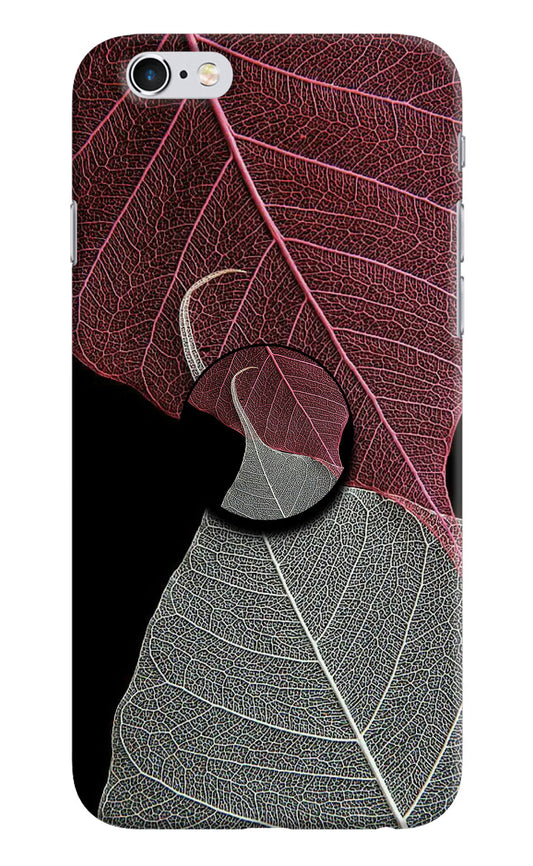 Leaf Pattern iPhone 6/6s Pop Case by Casekaro