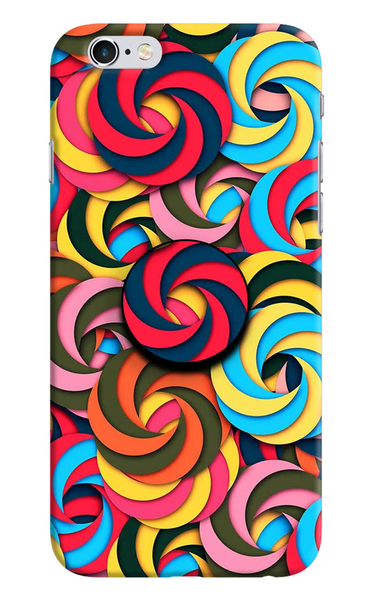 Spiral Pattern iPhone 6/6s Pop Case by Casekaro