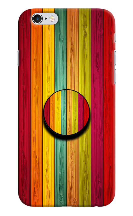 Multicolor Wooden iPhone 6/6s Pop Case by Casekaro