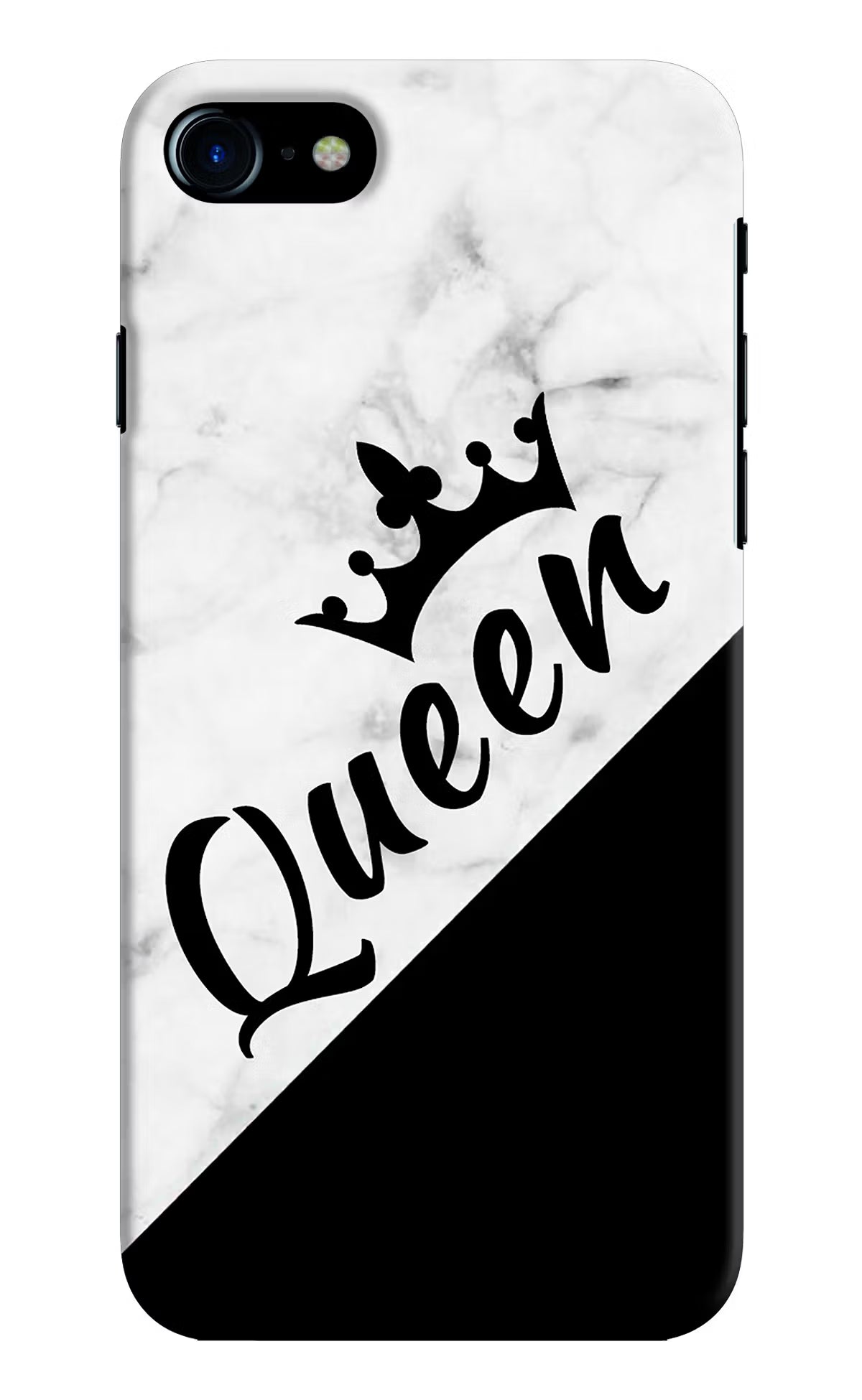 Queen iPhone 7/7s Hard Case Back Cover by Casekaro