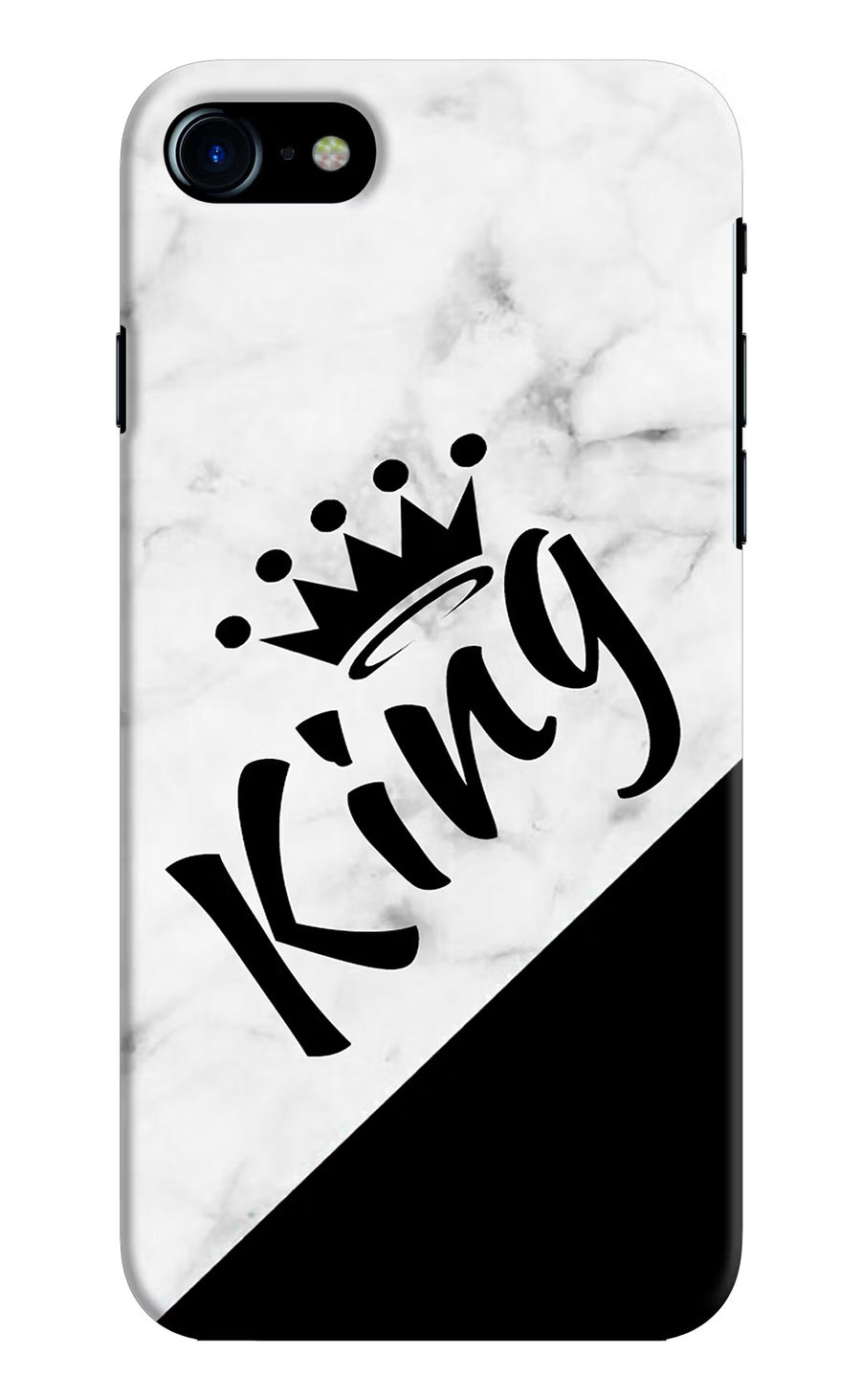 King iPhone 7/7s Back Cover, Hard case