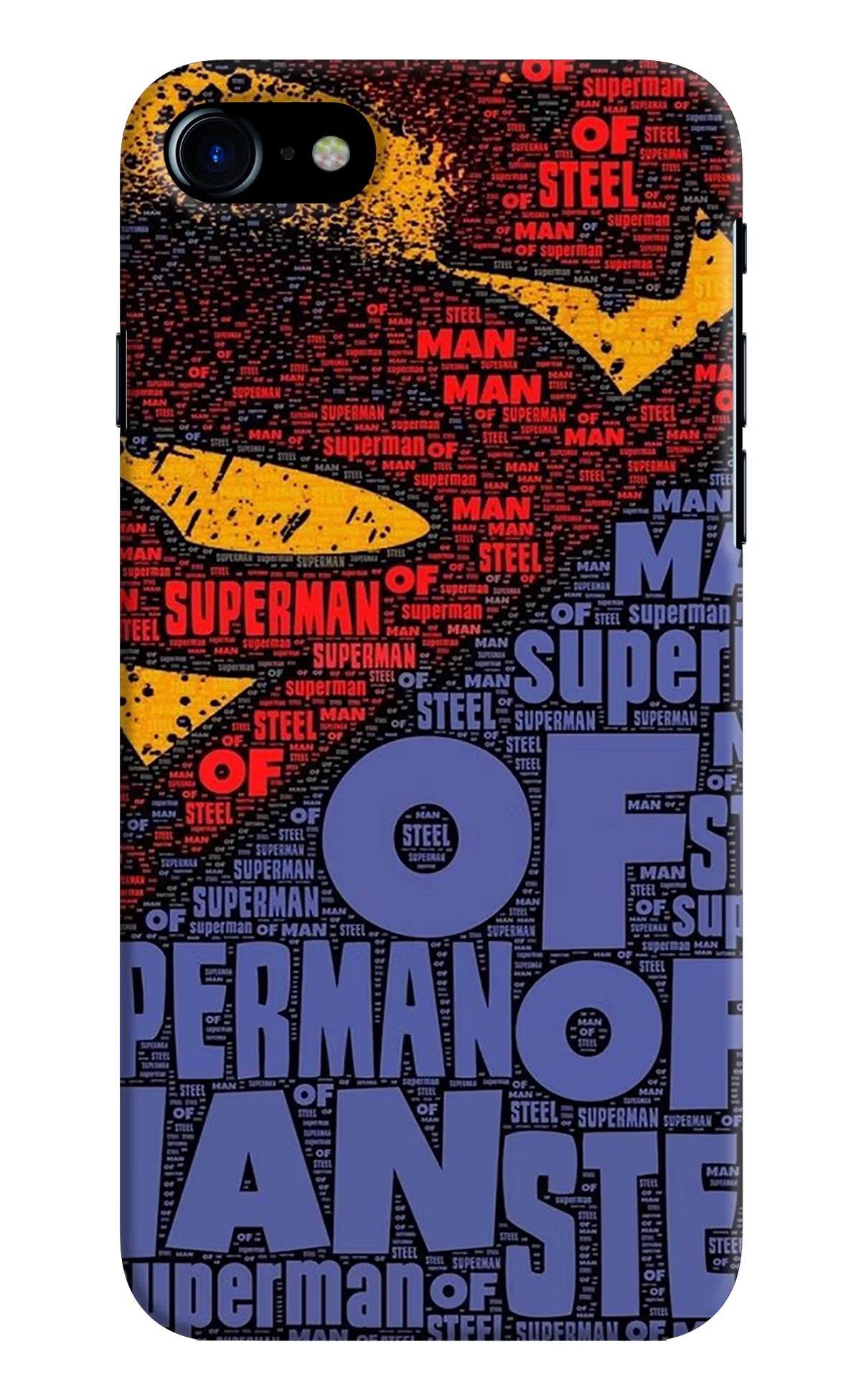 Superman iPhone 7/7s Hard Case Back Cover by Casekaro