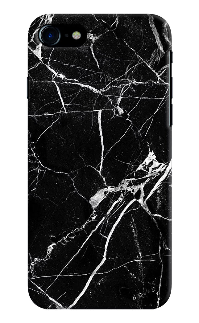 Black Marble Pattern iPhone 7/7s Hard Case Back Cover by Casekaro