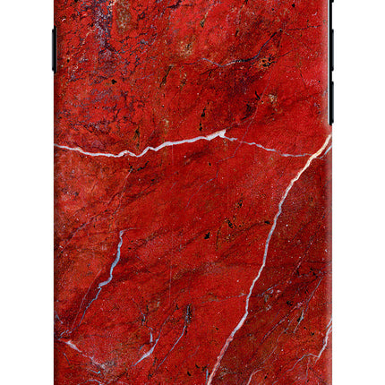 Red Marble Design iPhone 7/7s Hard Case Back Cover by Casekaro