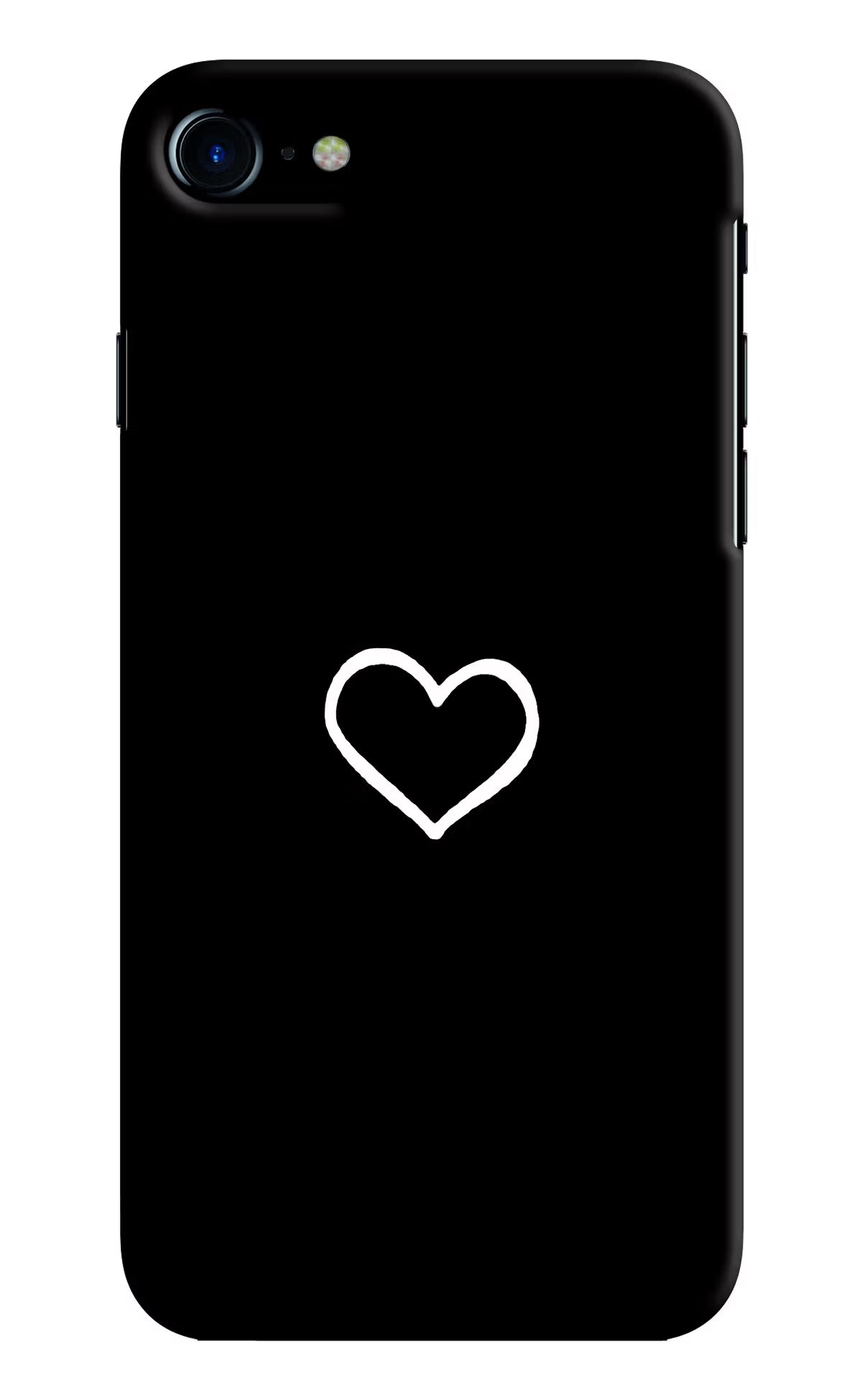 Heart iPhone 7/7s Hard Case Back Cover by Casekaro