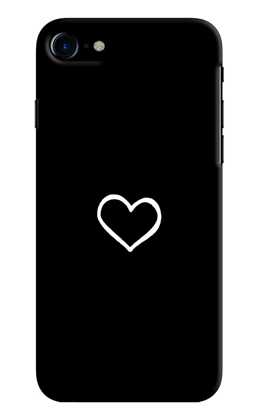 Heart iPhone 7/7s Back Cover, Hard case