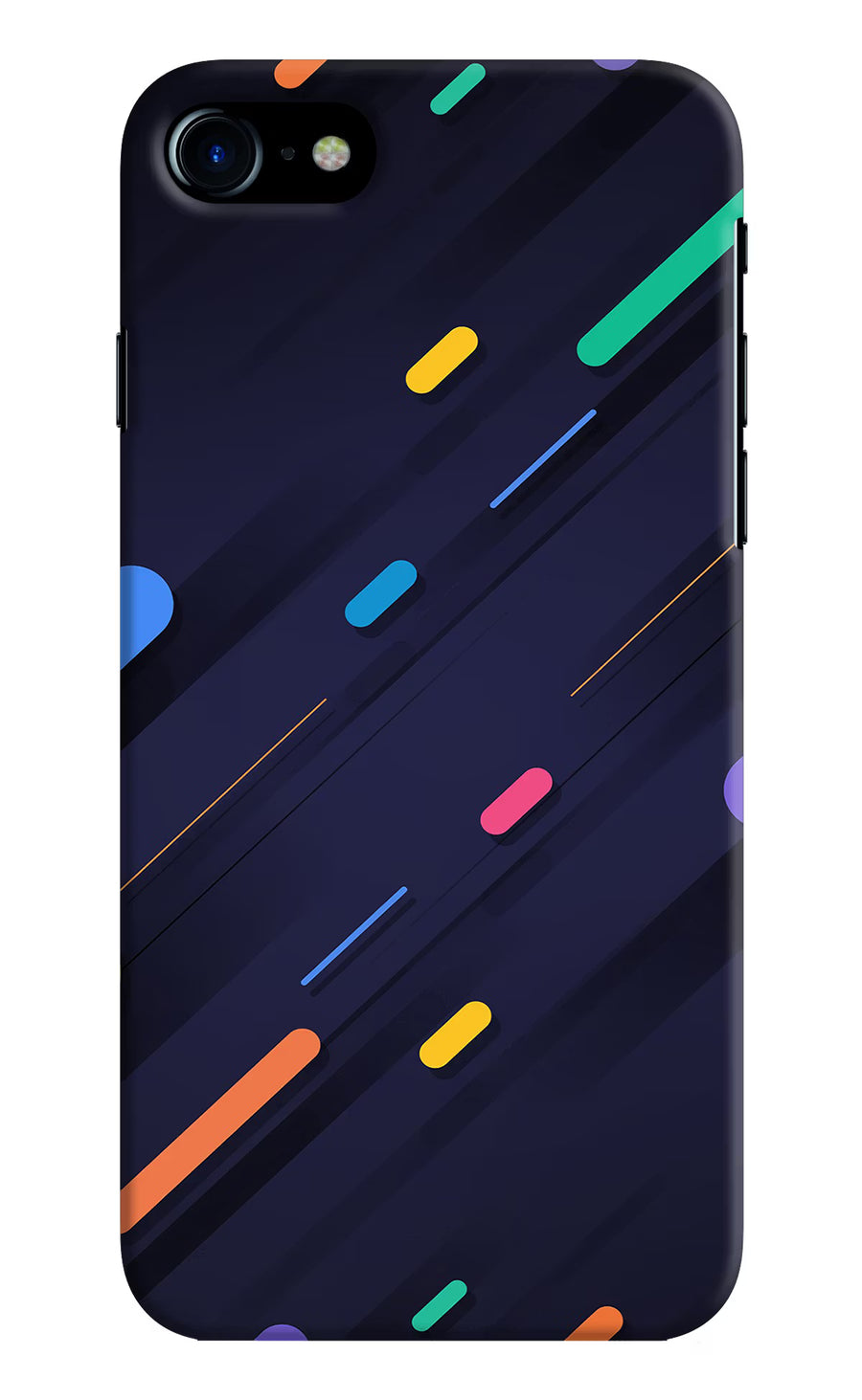 Abstract Design iPhone 7/7s Back Cover, Hard case