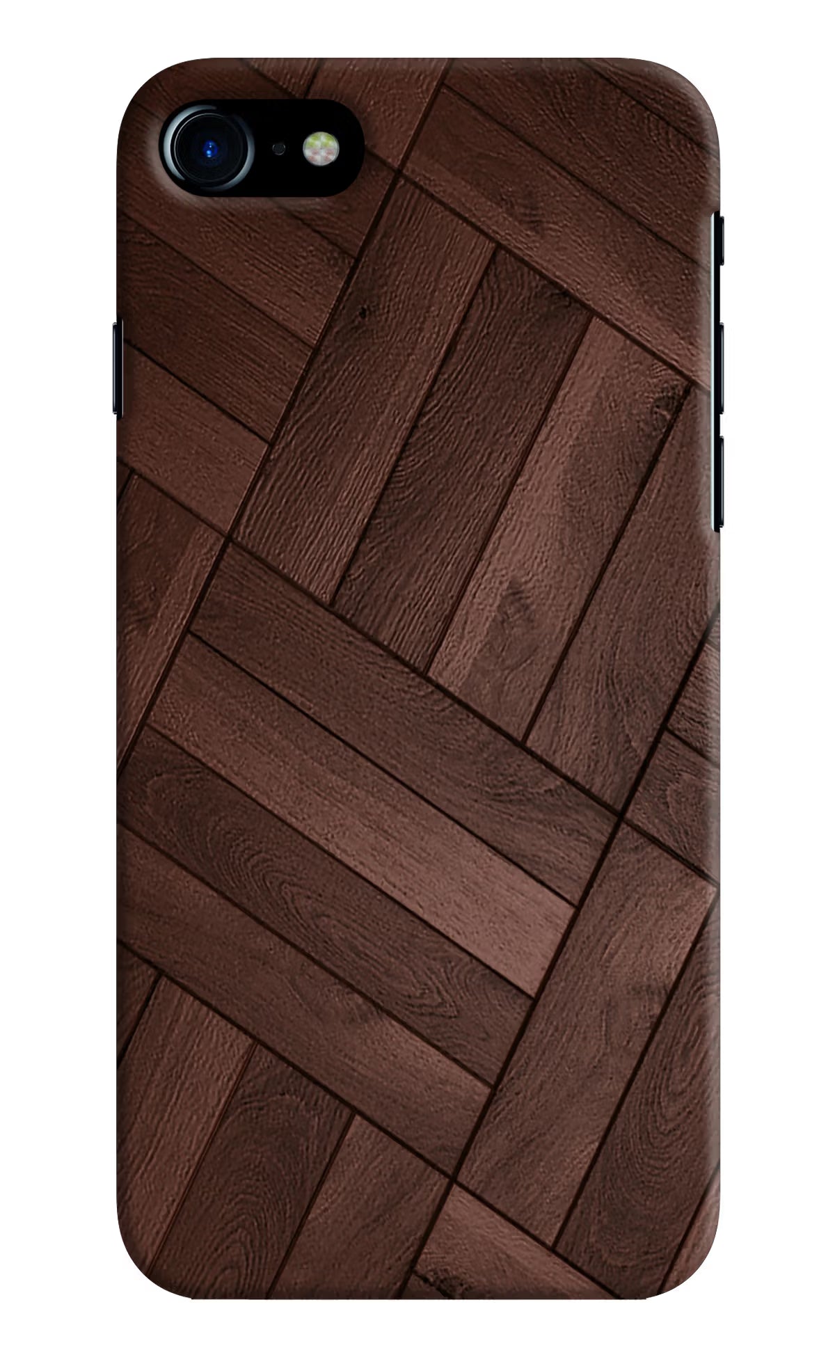 Wooden Texture Design iPhone 7/7s Hard Case Back Cover by Casekaro