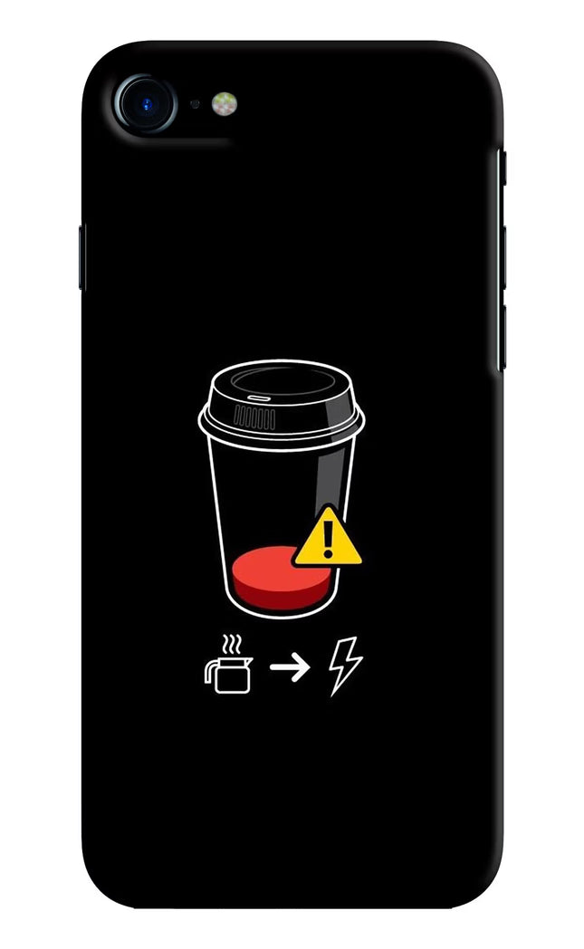 Coffee iPhone 7/7s Hard Case Back Cover by Casekaro
