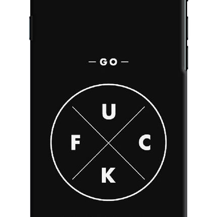 Go Fuck Yourself iPhone 7/7s Hard Case Back Cover by Casekaro