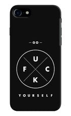 Go Fuck Yourself iPhone 7/7s Hard Case Back Cover by Casekaro