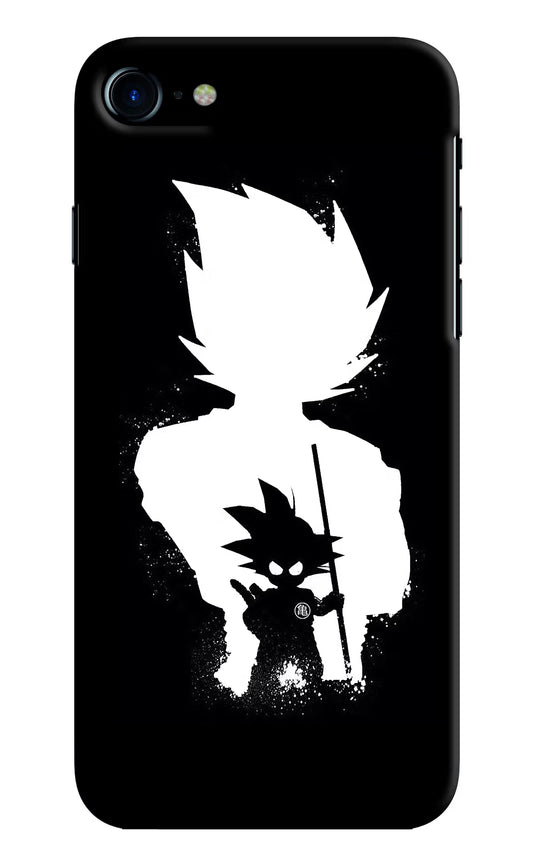 Goku Shadow iPhone 7/7s Hard Case Back Cover by Casekaro