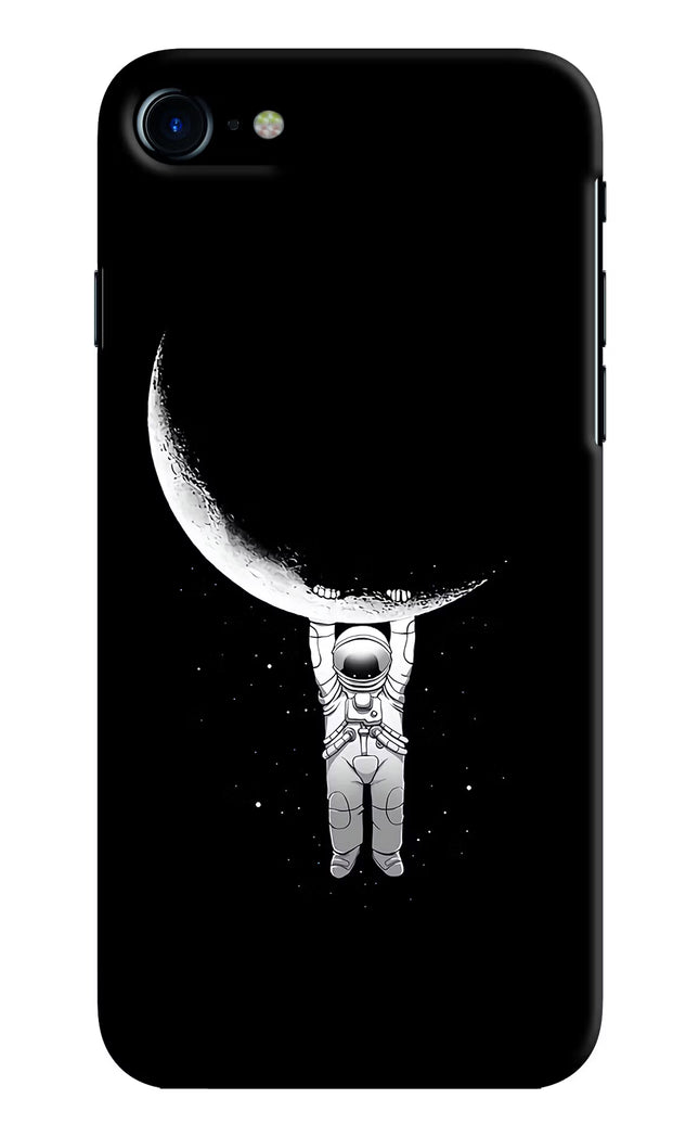Moon Space iPhone 7/7s Hard Case Back Cover by Casekaro