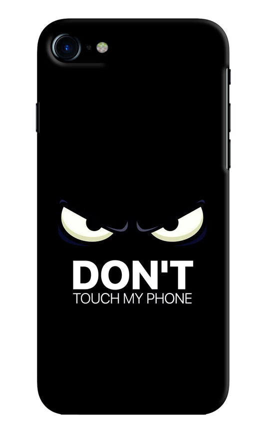 Don'T Touch My Phone iPhone 7/7s Hard Case Back Cover by Casekaro