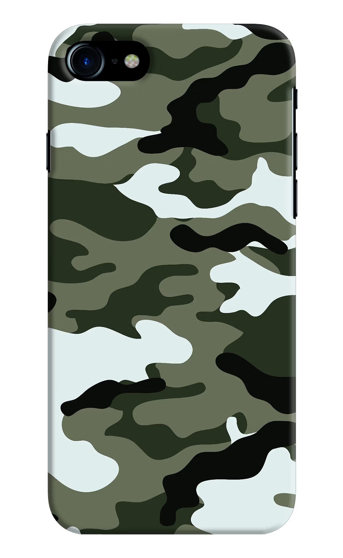 Camouflage iPhone 7/7s Hard Case Back Cover by Casekaro