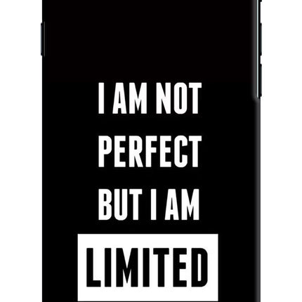 I Am Not Perfect But I Am Limited Edition iPhone 7/7s Hard Case Back Cover by Casekaro