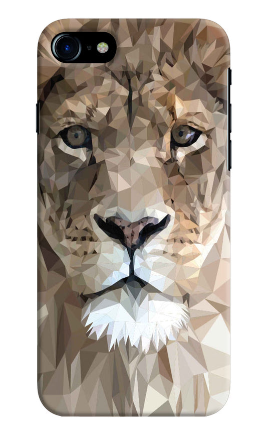 Lion Art iPhone 7/7s Hard Case Back Cover by Casekaro