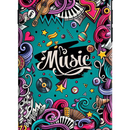 Music Graffiti iPhone 7/7s Hard Case Back Cover by Casekaro