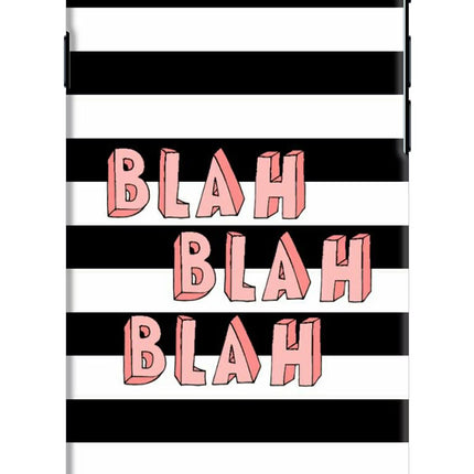 Blah Blah Blah iPhone 7/7s Hard Case Back Cover by Casekaro