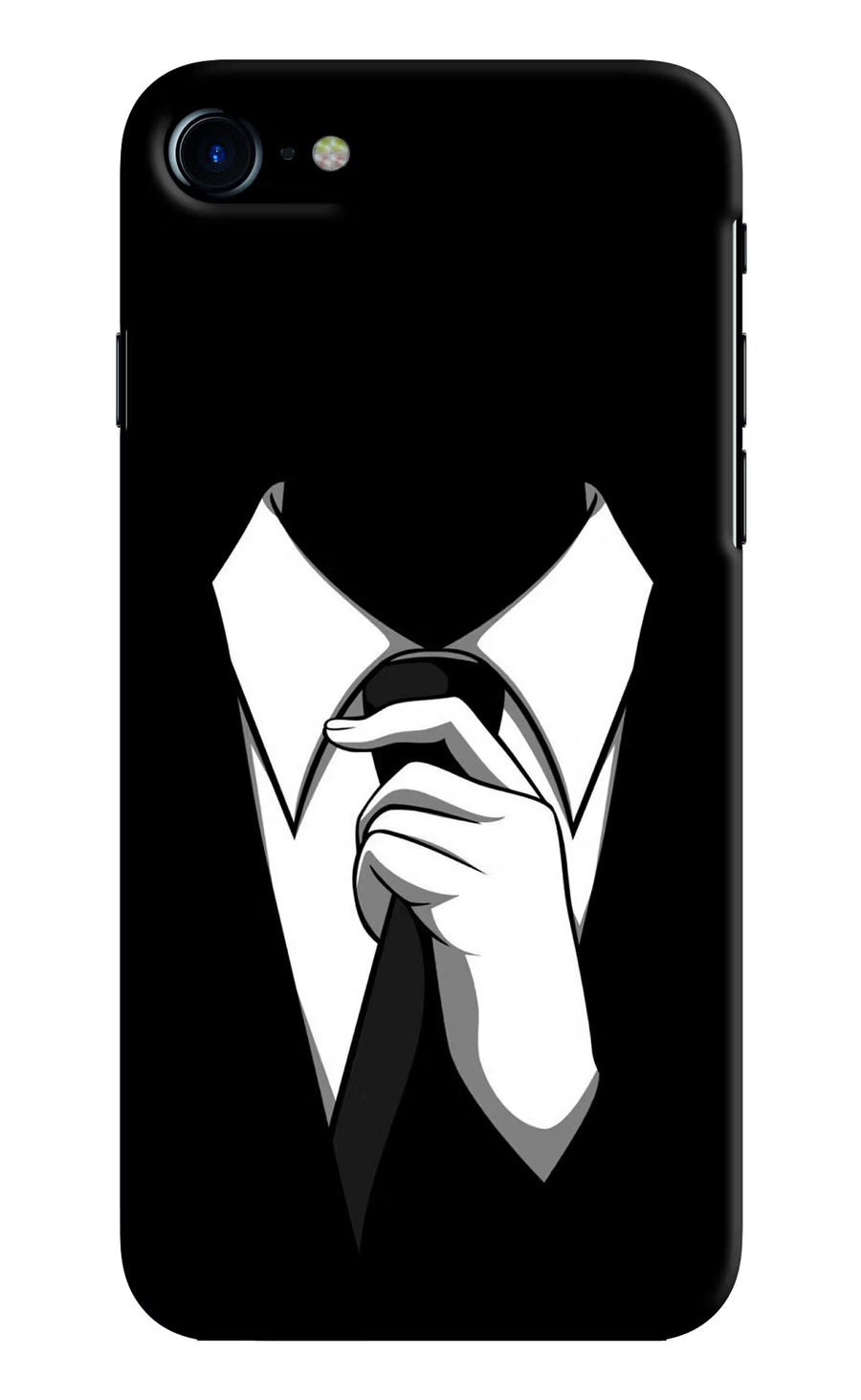 Black Tie iPhone 7/7s Back Cover, Hard case