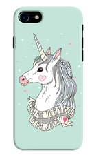 Unicorn Wallpaper iPhone 7/7s Hard Case Back Cover by Casekaro