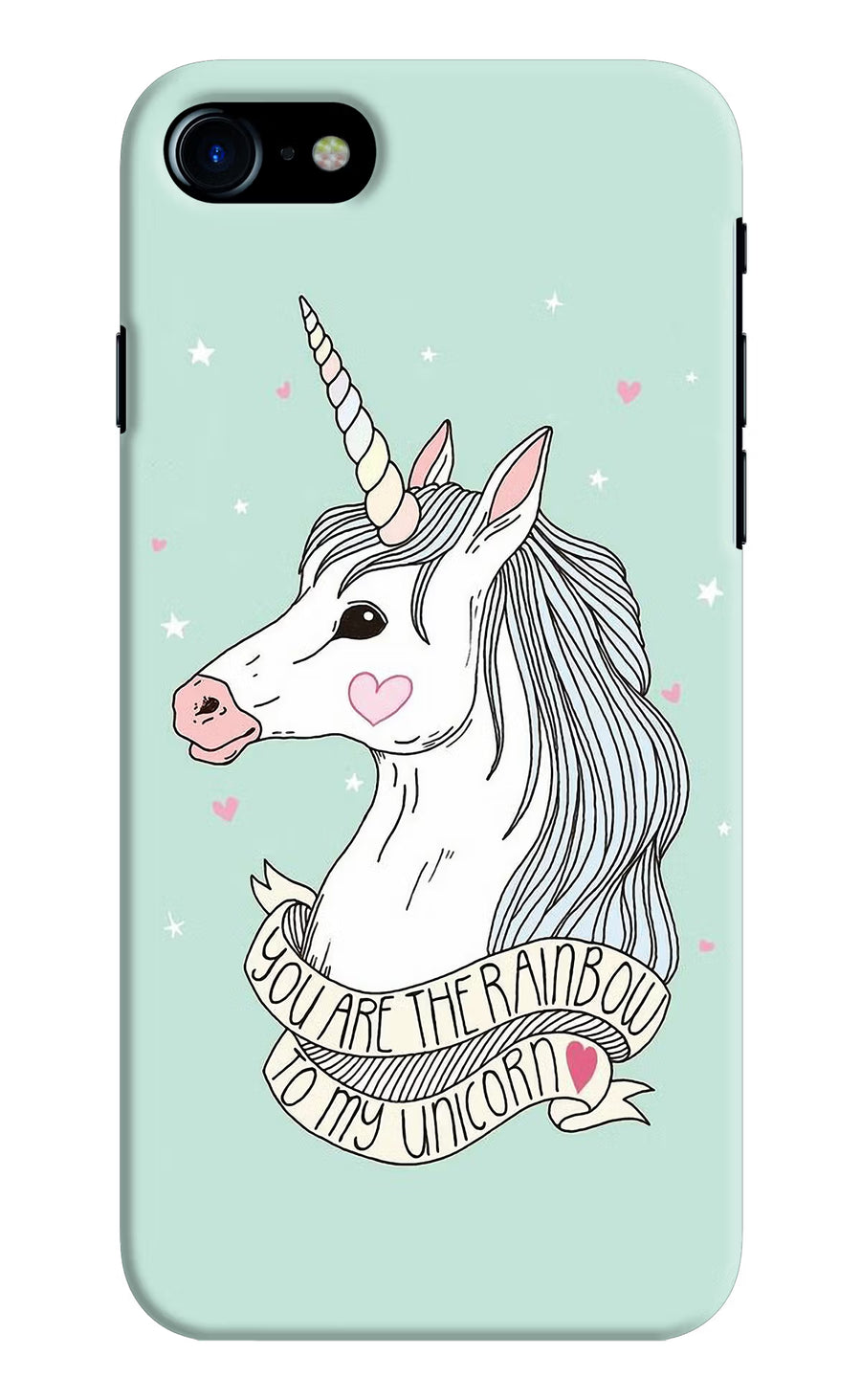 Unicorn Wallpaper iPhone 7/7s Back Cover, Hard case