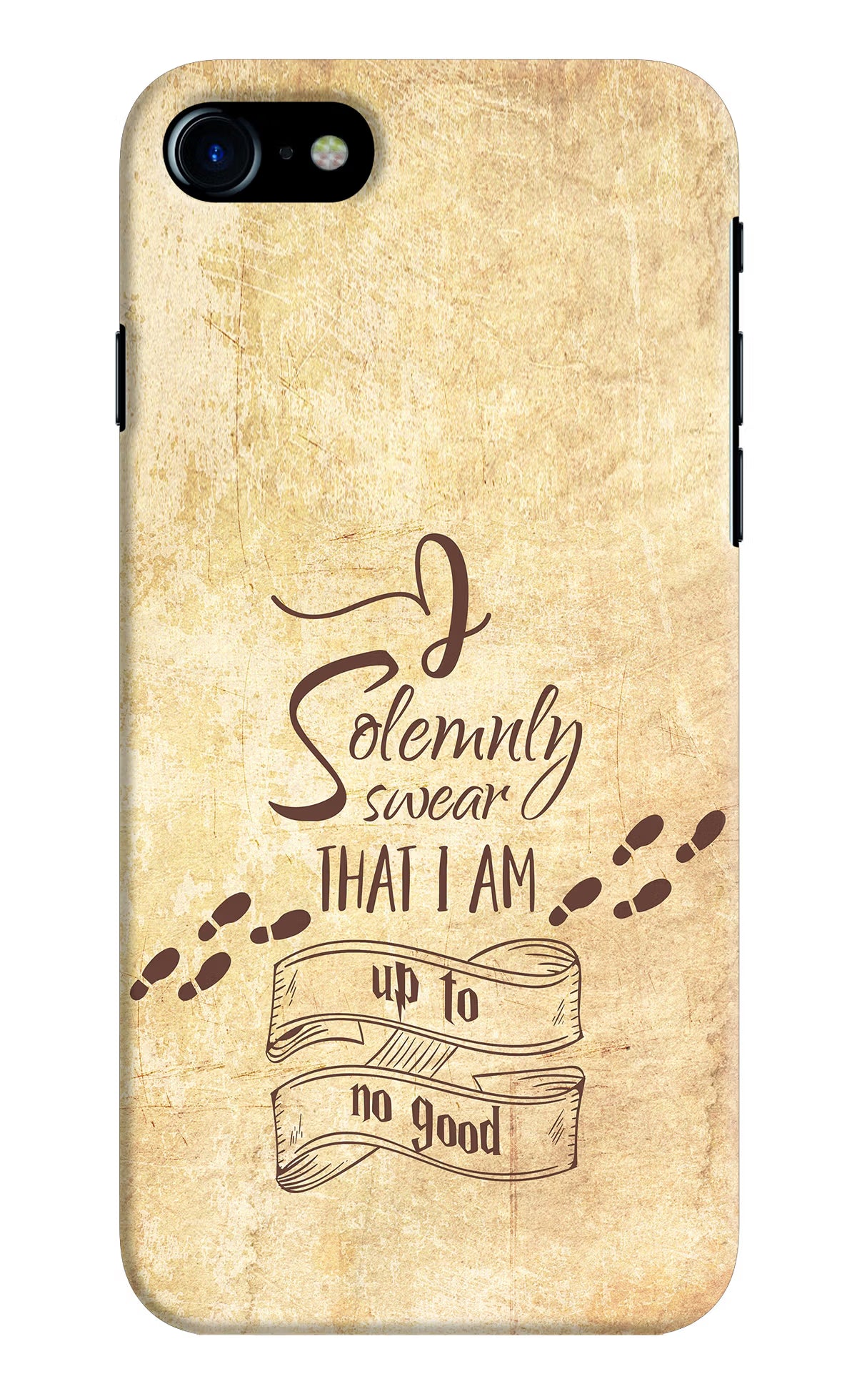 I Solemnly swear that i up to no good iPhone 7/7s Hard Case Back Cover by Casekaro