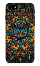 Angry Owl Art iPhone 7/7s Hard Case Back Cover by Casekaro