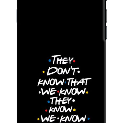 FRIENDS Dialogue iPhone 7/7s Hard Case Back Cover by Casekaro