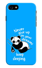 Keep Sleeping iPhone 7/7s Hard Case Back Cover by Casekaro