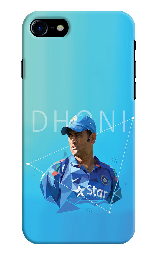 Dhoni Artwork iPhone 7/7s Hard Case Back Cover by Casekaro
