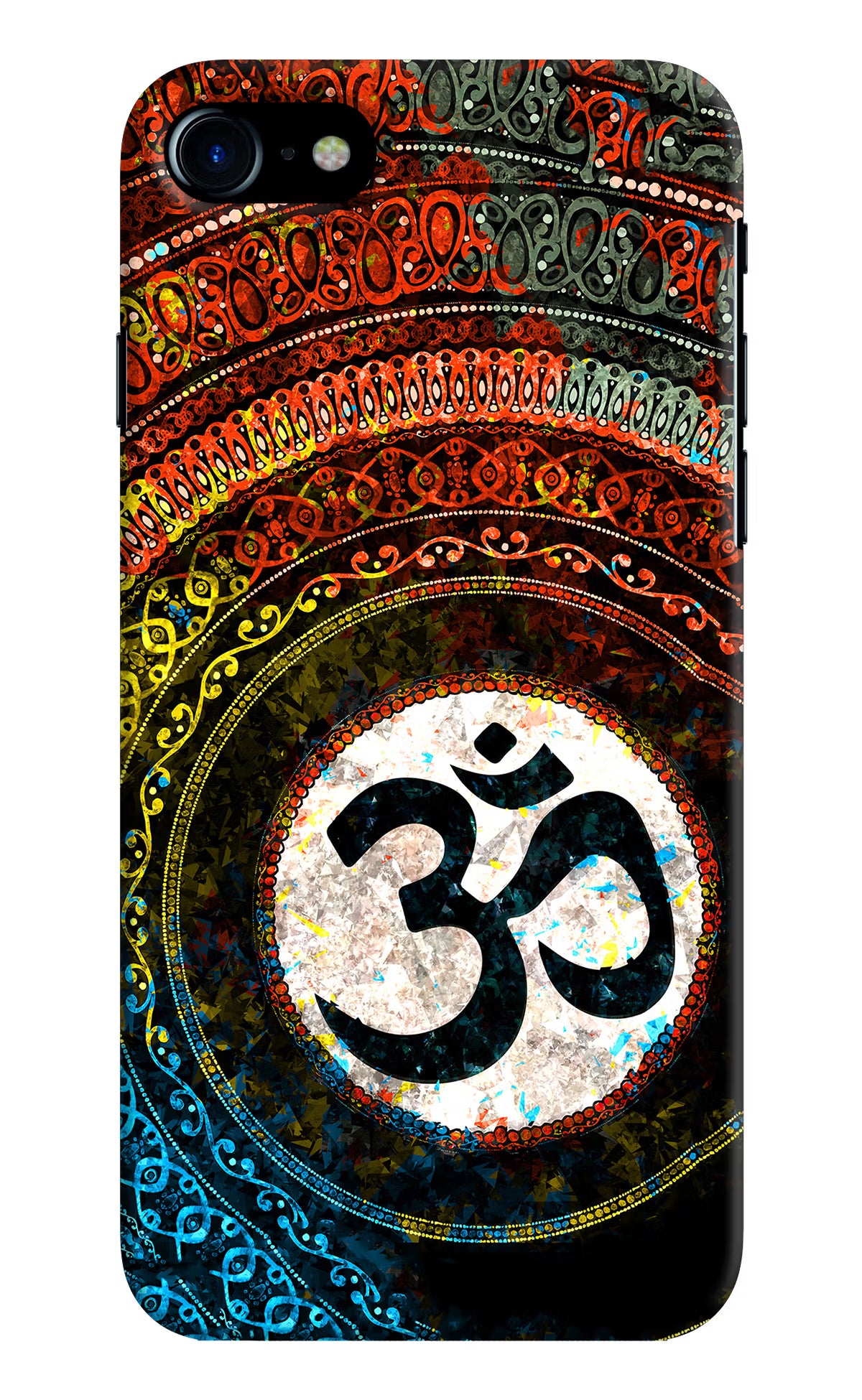 Om Cultural iPhone 7/7s Hard Case Back Cover by Casekaro