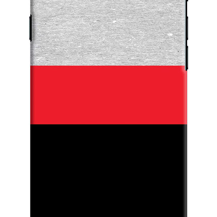 Tri Color Pattern iPhone 7/7s Hard Case Back Cover by Casekaro