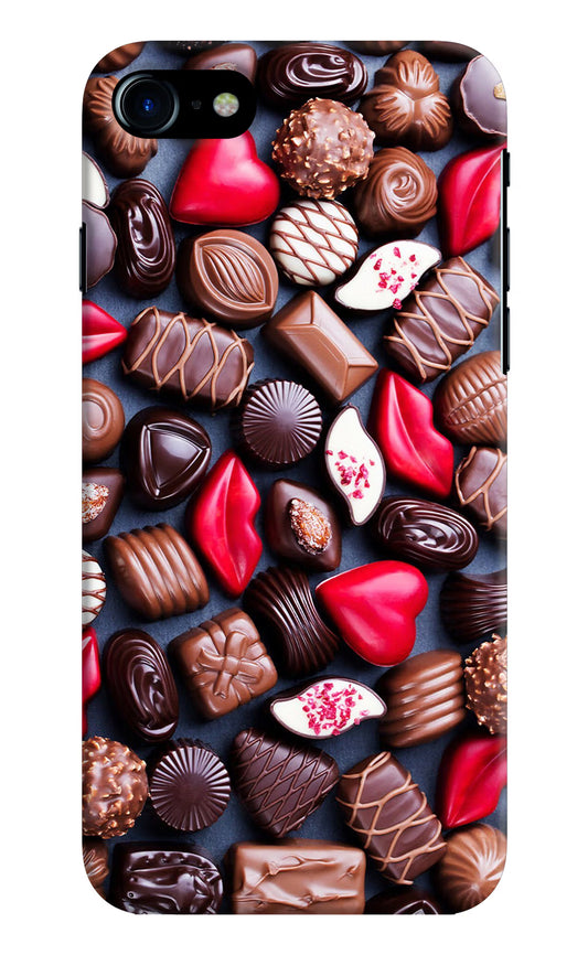 Chocolates iPhone 7/7s Hard Case Back Cover by Casekaro