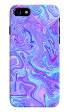 Glitter iPhone 7/7s Hard Case Back Cover by Casekaro