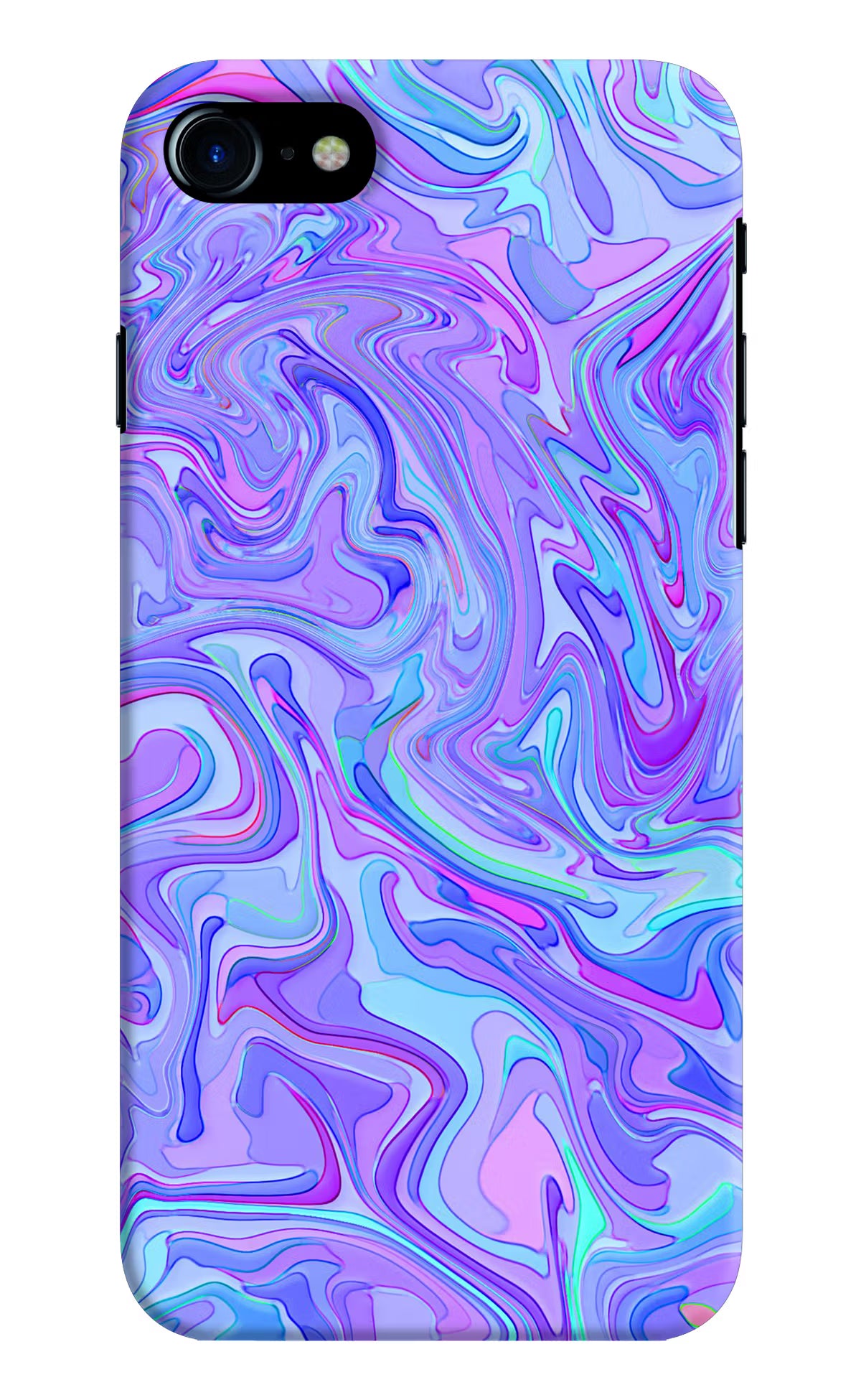 Glitter iPhone 7/7s Hard Case Back Cover by Casekaro