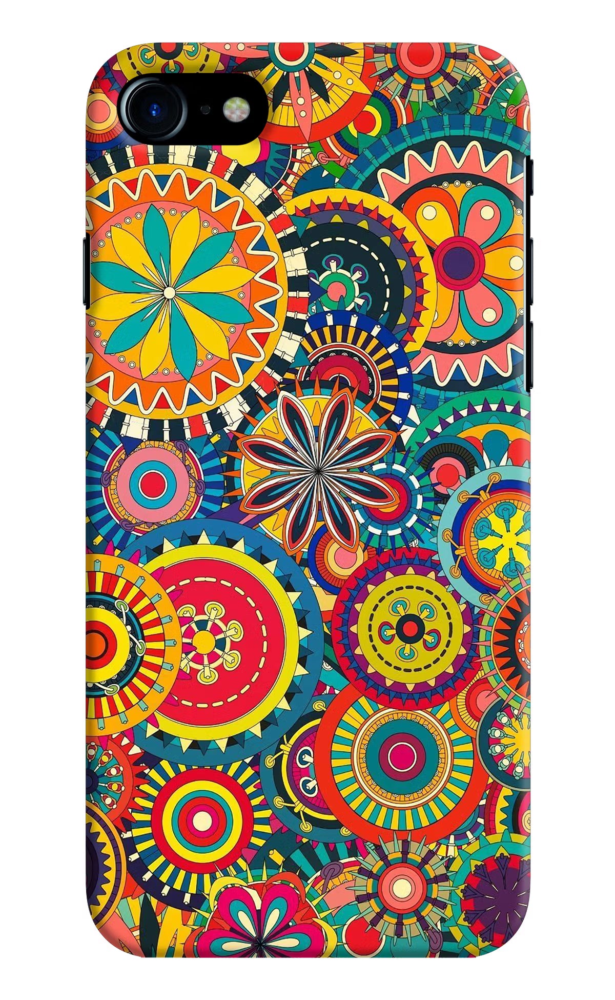 Gol Gol Art iPhone 7/7s Hard Case Back Cover by Casekaro