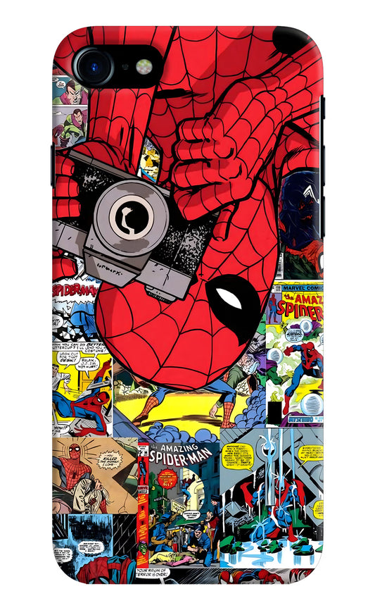Spider Man iPhone 7/7s Hard Case Back Cover by Casekaro
