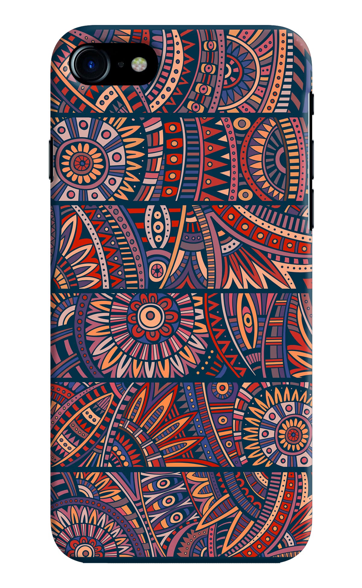 African Culture Design iPhone 7/7s Hard Case Back Cover by Casekaro