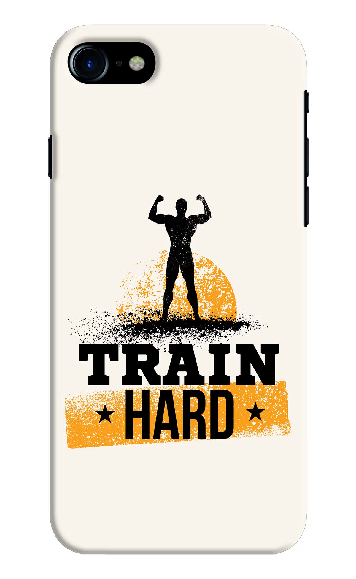 Train Hard iPhone 7/7s Hard Case Back Cover by Casekaro