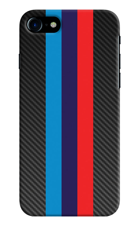 BMW Stripes Pattern iPhone 7/7s Back Cover